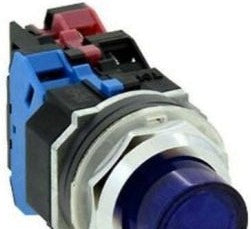 IDEC Switches ALD212602DNUS - Pushbutton, 30mm PB Mom 120V TR 2NC Blu (ALD212602DNUS)