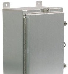 Wiegmann Enclosures ALN4161608 - N4X Wall-Mount Single Door 16X16X8 Aluminum (ALN4161608)