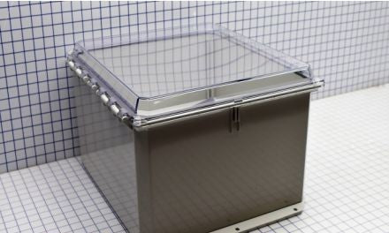 Allied Moulded Products Enclosures AMP1860CCLF - Enclosure, 18.04in.Hx16.40in.Wx10.00in.D (AMP1860CCLF)