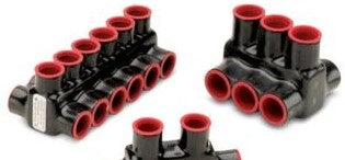 Blackburn AMTD7502502 - AMT 2 Port Both Sides PVC Connector (AMTD7502502)