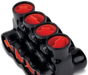 Blackburn AMTD7502504 - AMT 4 Multi-Port Both Sides PVC Connector (AMTD7502504)