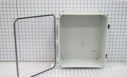 Allied Moulded Products Enclosures AMU1426CCLF - Enclosure, 14in.Hx12in.Wx6in.D, N4X, Hinged (AMU1426CCLF)