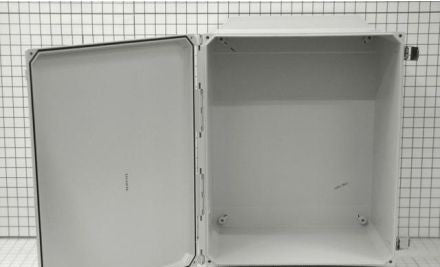 Allied Moulded Products Enclosures AMU2060LF - Enclosure, 20in.Hx16in.Wx10in.D, N4X (AMU2060LF)