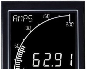 Trumeter Panel Meters & Gauges APM-CT-ANO - CT METER NEG LCD WITH OUTPUTS (APM-CT-ANO)
