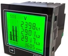 Trumeter Panel Meters & Gauges APM-PWR-APO - 100-277AC MOD RTU POS LCD (APM-PWR-APO)