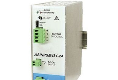 ASI-Automation Systems Interconnect Power Supplies ASINPSM481-24 - DIN Rail Power Supply, Compact, Single (ASINPSM481-24)