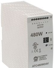 ATC-Automatic Timing & Control Power Supplies ATC480W24V - The ATCPWR Industrial 24 VDC DIN Rail-Mount (ATC480W24V)