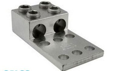 Ilsco Terminals AU-1000-2N - Mechanical Lug, Accepts (2)1000MCM- 500MCM (AU-1000-2N)