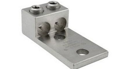 Ilsco Terminals AU-1000-2NS - Mechanical Lug, Accepts (2)1000MCM- 500MCM (AU-1000-2NS)