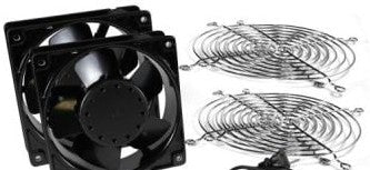 Hammond Manufacturing Enclosures AVFK2AC120 - 120MM 210CFM 60DB DUAL FAN KIT (AVFK2AC120)
