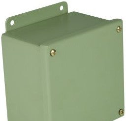 Wiegmann Enclosures B060604SC - N12 JIC Screw-Cover 6X6X4 Carbon Steel - Gray (B060604SC)