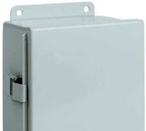 Wiegmann Enclosures B100804CHQR - N12 JIC Continuous Hinge Quick Release 10X8X4 (B100804CHQR)