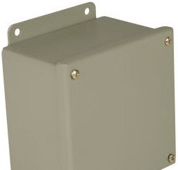 Wiegmann Enclosures B121206SC - N12 JIC Screw-Cover 12X12X6 Carbon Steel - Gray (B121206SC)
