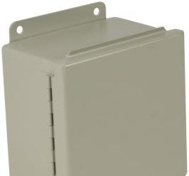Wiegmann Enclosures B141206CH - N12 JIC Continuous Hinge 14X12X6 Carbon Steel (B141206CH)