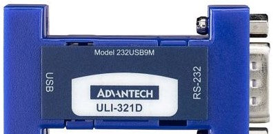 Advantech Media Converters BB-232USB9M - ULI-321D USB to 1 x RS-232 DB9M CNV (BB-232USB9M)