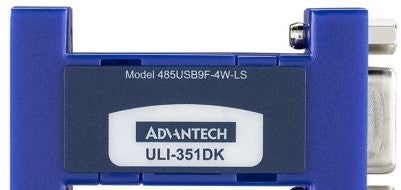 Advantech Media Converters BB-485USB9F-4W-LS - ULI-351DK USB RS-485 4-W (DB9F) CNVTR (BB-485USB9F-4W-LS)