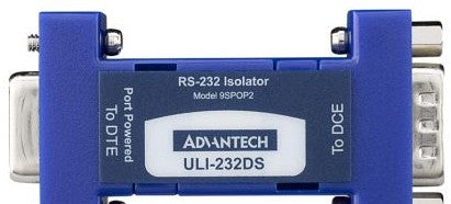 Advantech Media Converters BB-9SPOP2 - ULI-232DS RS-232 Isolator, DB9 (BB-9SPOP2)