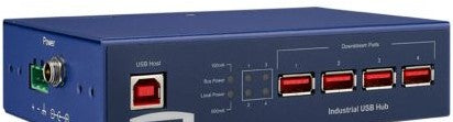 Advantech Ethernet Switches BB-UHR204 - ULI-414I USB 2.0 Hub, 4 Port, Industrial (BB-UHR204)