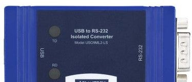Advantech Media Converters BB-USO9ML2-LS-A - ULI-321DCK USB x 1 Lck Iso. RS-232 DB9M (BB-USO9ML2-LS-A)
