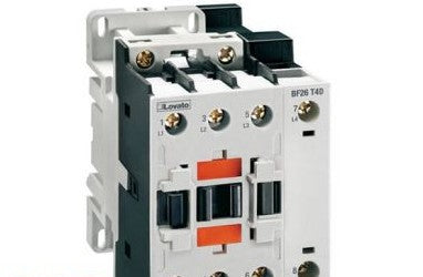 Lovato Contactors BF38T4L024 - 4-P Contactor No 56A Ac1 24Vdc Low C. (BF38T4L024)