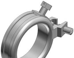 Thomas & Betts Bushings BG600-6-40 - 6 Inch Blackjack Grounding Bushing, Malleable (BG600-6-40)