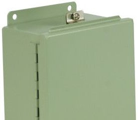 Wiegmann Enclosures BN4100804CH - N4 JIC Continuous Hinge 10X8X4 Carbon Steel (BN4100804CH)