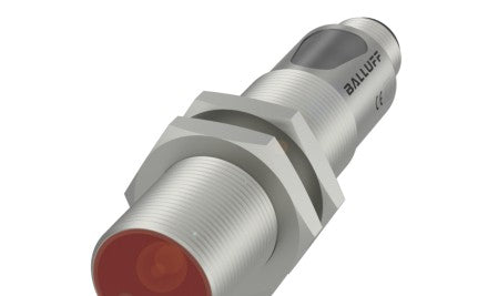 Balluff Photoelectric Sensors BOS01F8 - Series = 18M Dimension = 18 x 75 mm Interface = (BOS01F8)