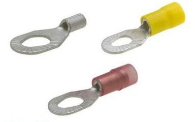 Ilsco Terminals BRBR-10-516-P50 - CU CMP 12-10 5/16 NON-INS UL R ING (BRBR-10-516-P50)