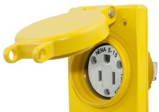 Bryant Electric Plugs & Receptacles BRY60W47 - Straight Blade Devices, Watertight Series (BRY60W47)