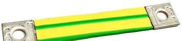 Panduit Grounding BS100645 - Braided Bonding Strap, one-hole, insulated, 6.00 (BS100645)