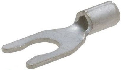Ilsco Terminals BSLBR-10-14-P50 - CU CMP 12-10 1/4 NON-INS UL LO CKING SPADE (BSLBR-10-14-P50)
