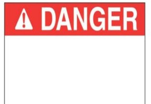 Panduit Labels C200X400YZ1 - Die cut arc flash warning label, 4.00 x 2.00 (C200X400YZ1)
