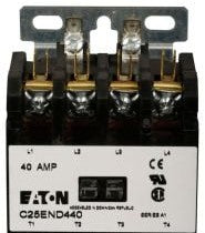 Cutler Hammer C25ENF440A - Eaton definite purpose contactor, Quick, 50A (C25ENF440A)