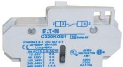 Eaton Contactors C320KGS1 - Freedom Accessory, Auxiliary contact, Used on (C320KGS1)
