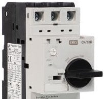 IMO Manual Motor Protectors C4/32R-13 - Manual Starter 9A-13A OL Range 100kA SC (C4/32R-13)