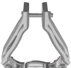 Panduit Mechanical Support CCALTR4347-X - The CCALTR4347-X Aluminum Trefoil Cable (CCALTR4347-X)