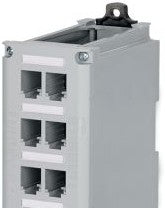 Panduit Network Panels CDPP8RG-S - The IndustrialNet Copper Shielded DIN Rail (CDPP8RG-S)