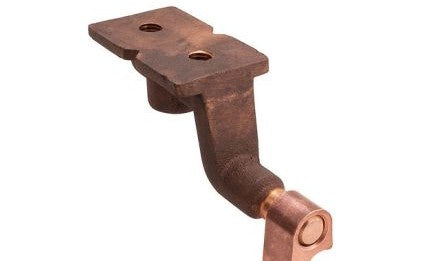 Ilsco Grounding CGP2-2250 - CU GRND PLATE 2-250 (2) 1/2-1- 3/4 MTG UL (CGP2-2250)