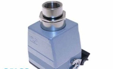 ILME Plugs & Receptacles CHVT-32.6LG - 32 PL TOP ENT HD W/LEV & GSKT (CHVT-32.6LG)