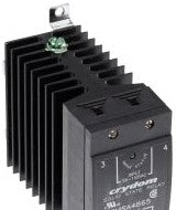 Crydom Relays CMRA4865 - SOLID STATE RELAY, 65A, 480V, DIN (CMRA4865)