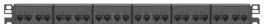 Panduit Network Panels CP245E88BLY - Coupler patch panel, 24 ports, flat, 1 RU (CP245E88BLY)