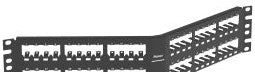 Panduit Network Panels CPA48BLY - The Mini-Com All Metal Shielded Patch Panel (CPA48BLY)