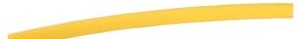 Thomas & Betts Shrink Tubing CPO187-4-C - Thin-Wall Heat Shrinkable Tubing, Yellow (CPO187-4-C)