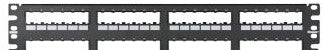 Panduit Network Panels CPP48FM6BL - The Mini-Com Flush Mount Modular Patch Panel (CPP48FM6BL)