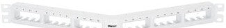 Panduit Network Panels CPPA24FMWWH - The Mini-Com Flush Mount Angled Modular Patch (CPPA24FMWWH)