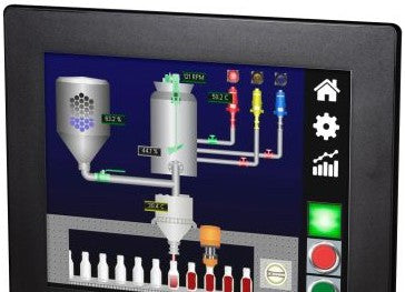 Red Lion Human Machine Interface CR30001000000420 - 10.4in. HMI with 4 Serial, 2 Ethernet, 2 (CR30001000000420)