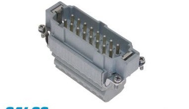 ILME Plugs & Receptacles CSSM-16 - 16 PL DBL ENT MAL PLG INSERT (CSSM-16)