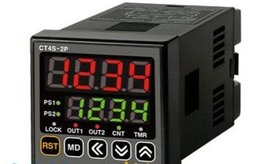 Autonics Counters CT4S-2P4 - Counter&Timer, 1/16 DIN, 4 Digit, LED, 2 Preset (CT4S-2P4)