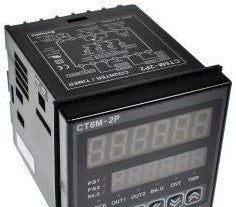Autonics Counters CT6M-2P2 - Counter&Timer, W72xH72mm, 6-Digit, LED, 2 (CT6M-2P2)