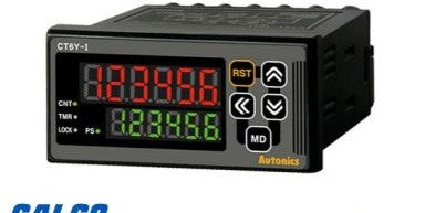 Autonics Counters CT6Y-I2 - Counter&Timer, W72xH36 mm, 6 Digit, LED (CT6Y-I2)